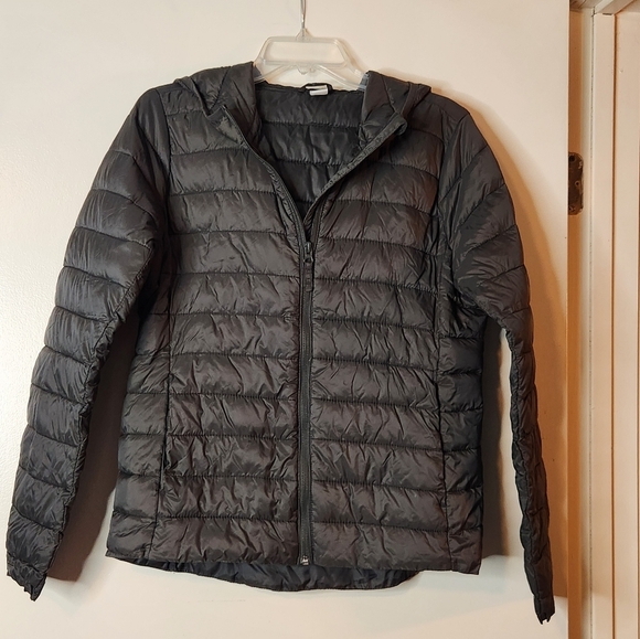 Old Navy Active Black Quilted Jacket - Picture 1 of 3